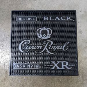 Crown Royal Black XR Bar Mat
